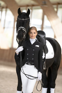 Fair Play ALISSA FLEUR Dressage Short Tailcoat, Black
