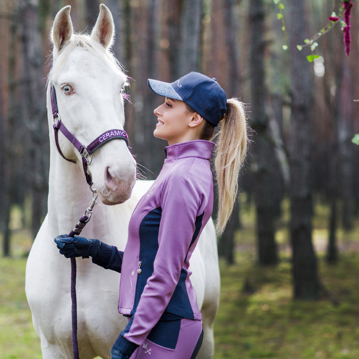 Fair Play Cardigan LUIGIA Light Pink-Navy