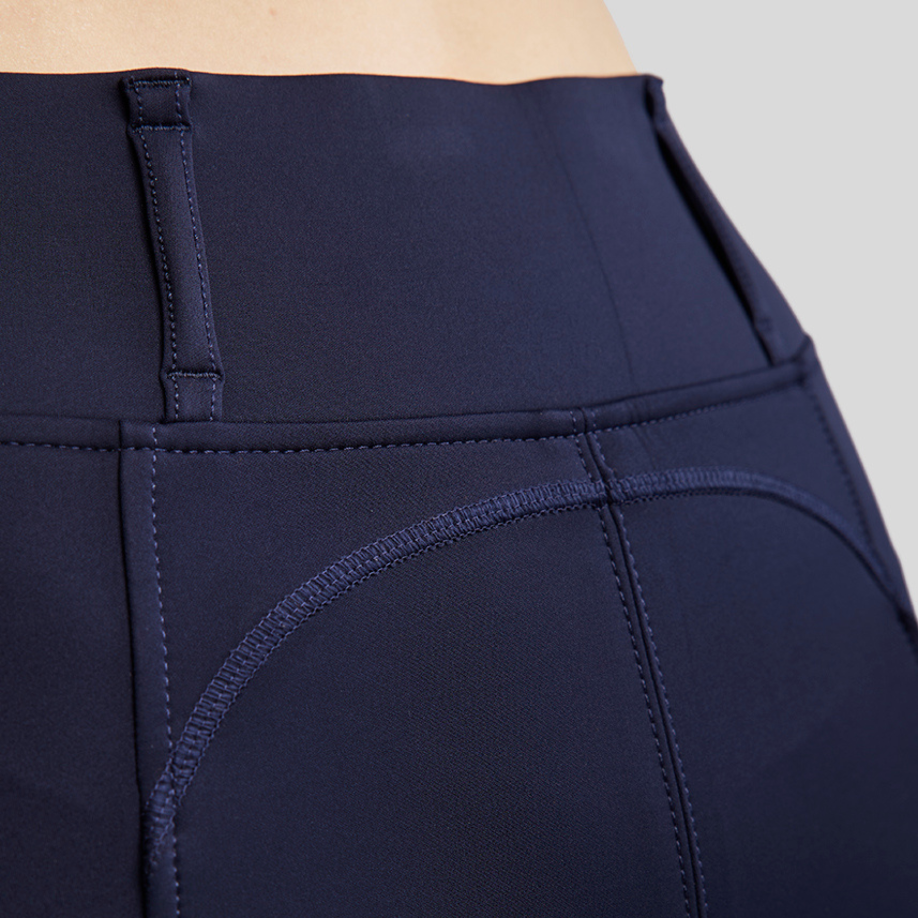 Montar MoZoe Ladies Compression Pull On Full Grip Leggings, Dark Navy