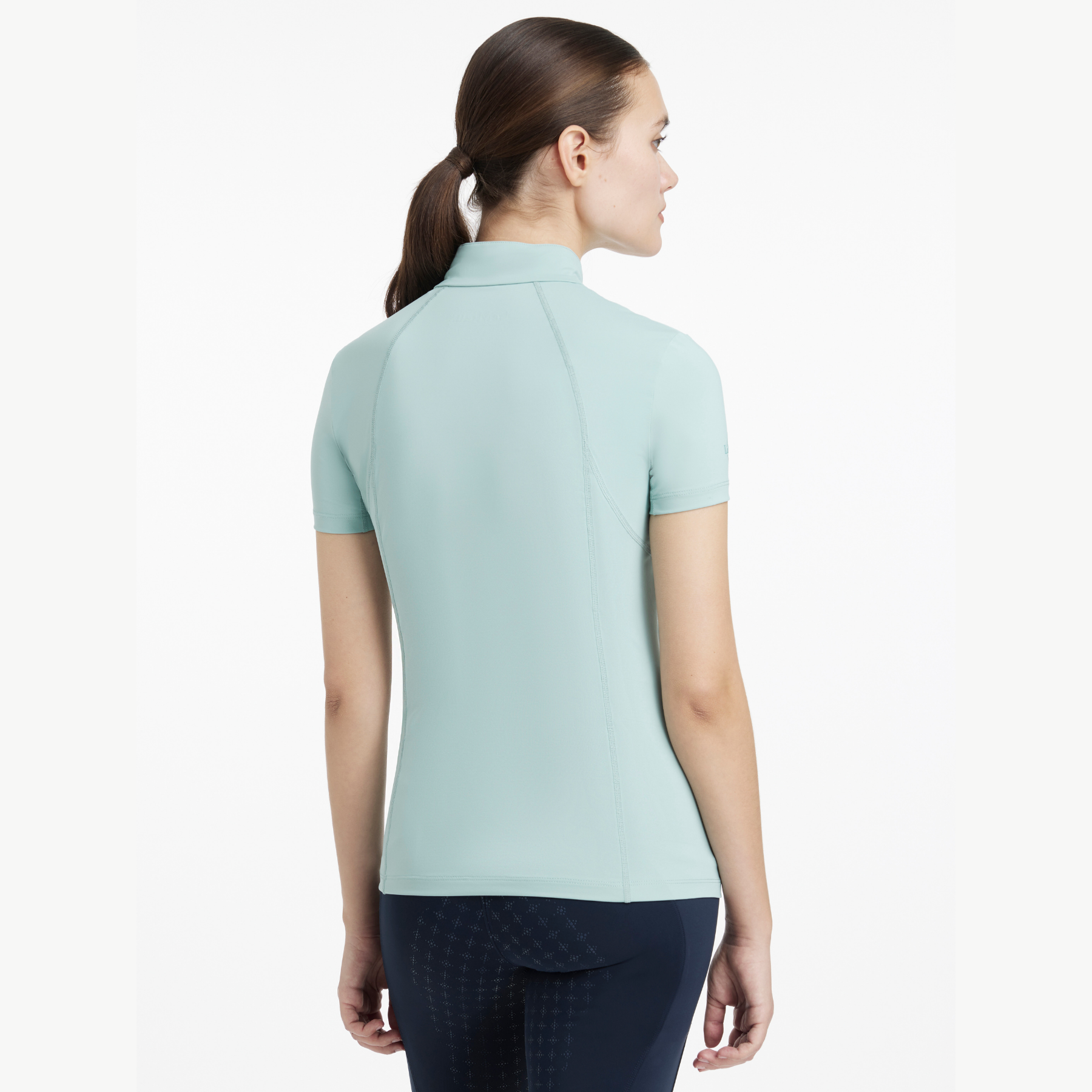 LeMieux Ladies Short Sleeve Classique Base Layer, Aqua