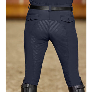 Waldhausen Marc Silicon Men's Knee Grip Breeches, Deep Blue