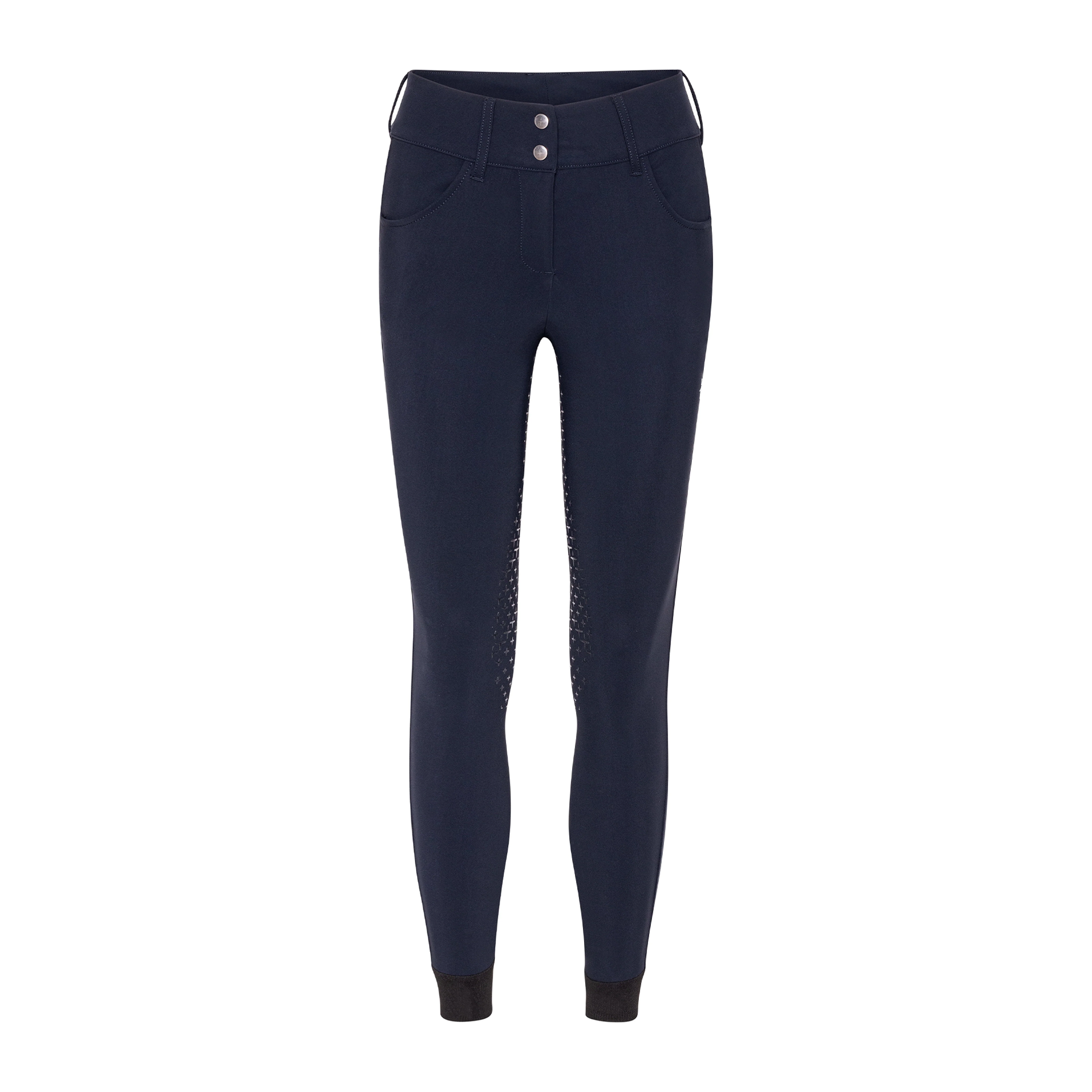 Trolle Athl High Waist Full Grip Ladies Breeches, Navy