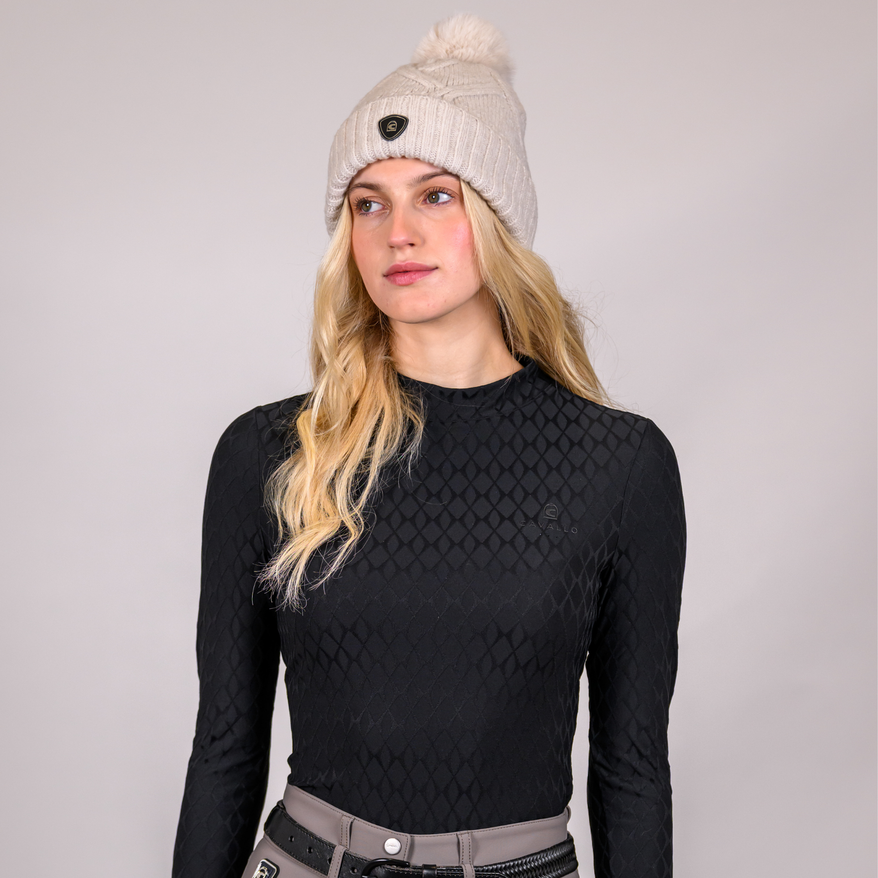 Cavallo CavalRia Beanie, Hazel-Melange
