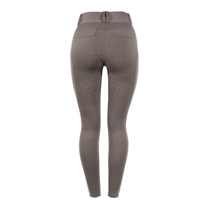 Cavallo CavalCANDERA Ladies High Rise Full Grip Breeches, Mud Taupe