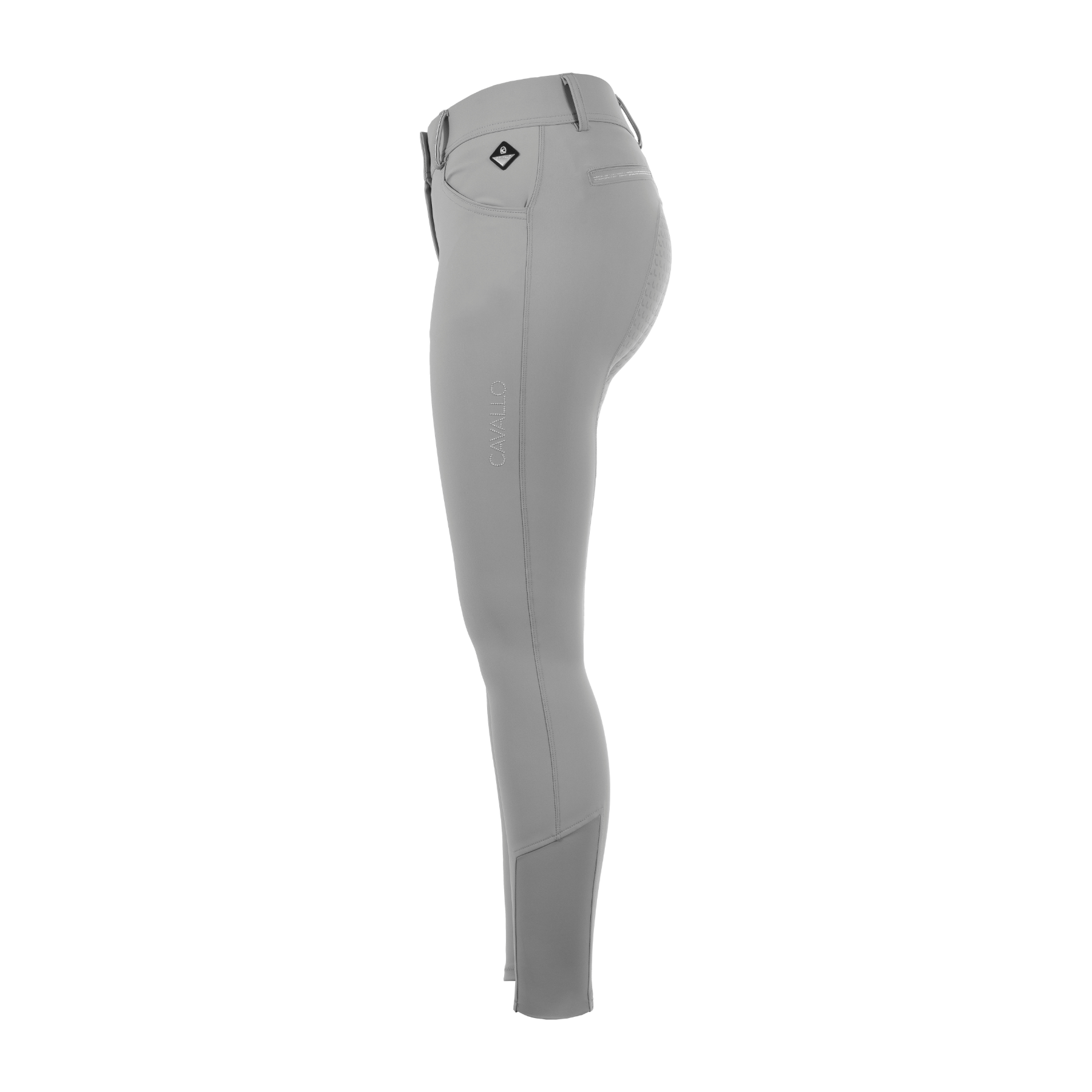 Cavallo CavalCUNA Grip Riding Leggings, Silver Gray