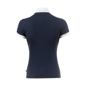 Cavallo CavalNOELA Ladies Short Sleeve Competition Shirt, Dark Blue