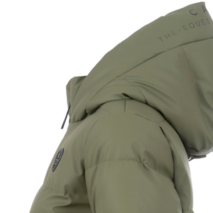 Cavallo CavalReza Ladies Long Winter Coat, Green