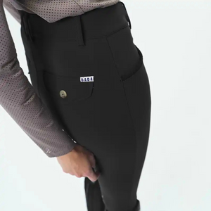 Dada Sport Giovani Grip Knee Grip Breeches, Black