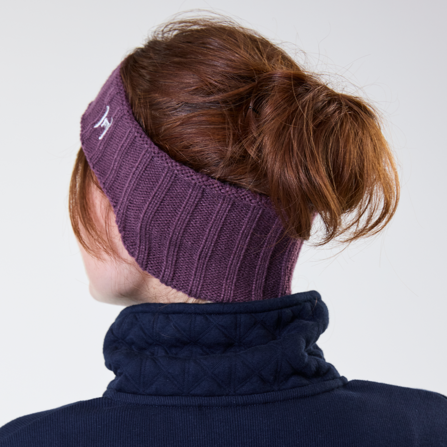 Horseware Swift Knitted Headband, Celestial Purple