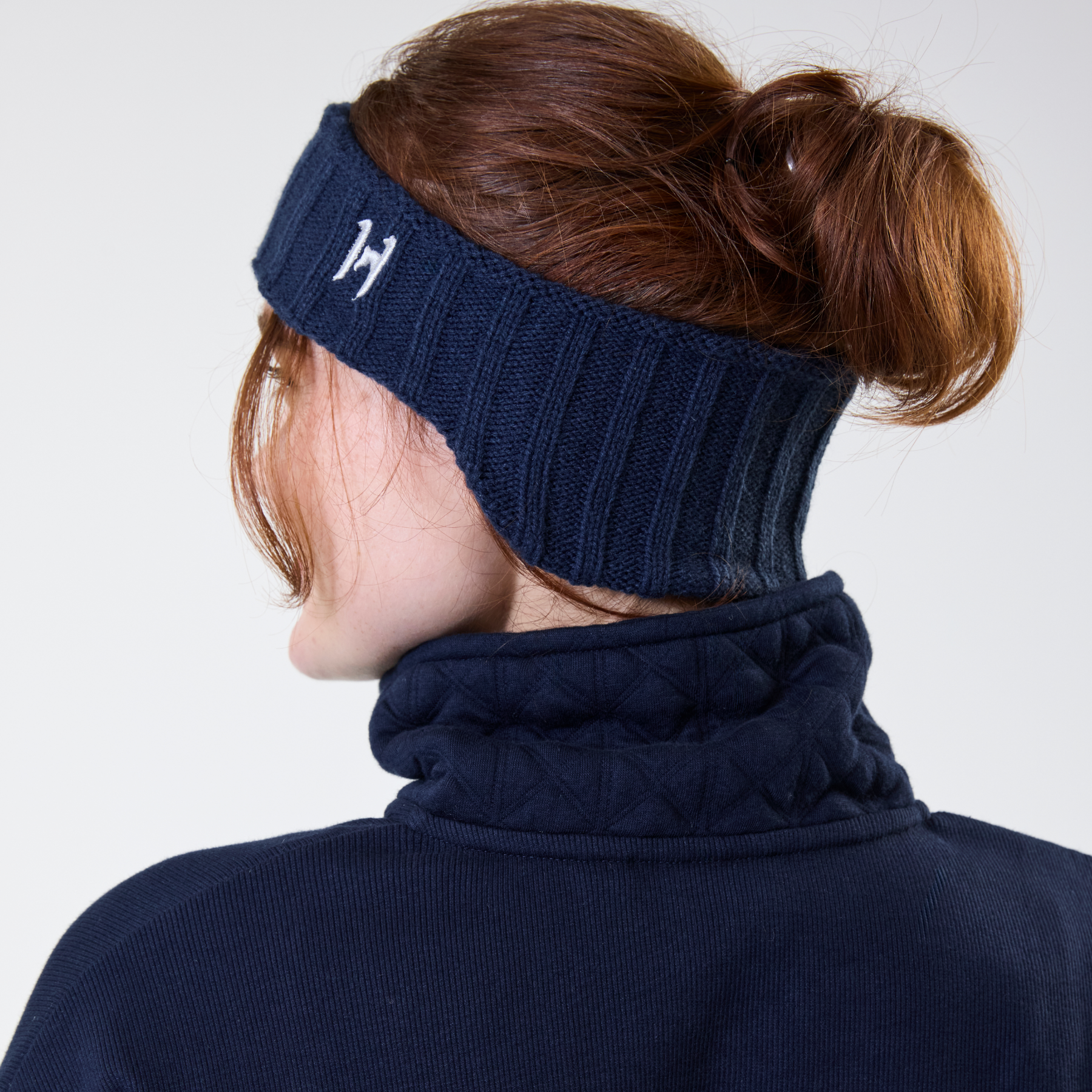 Horseware Swift Knitted Headband, Navy
