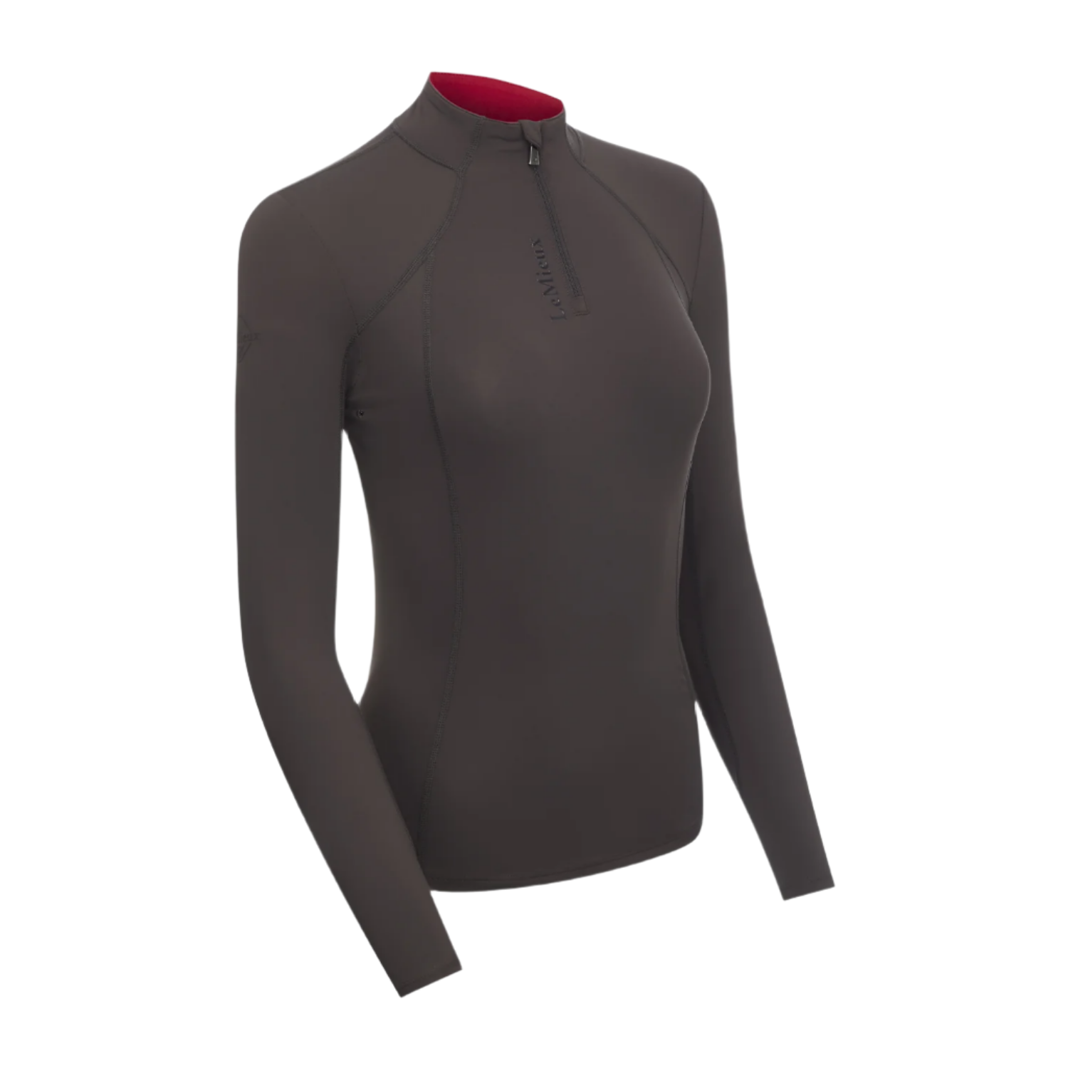 LeMieux Ladies Long Sleeve Classic Base Layer, Cinder