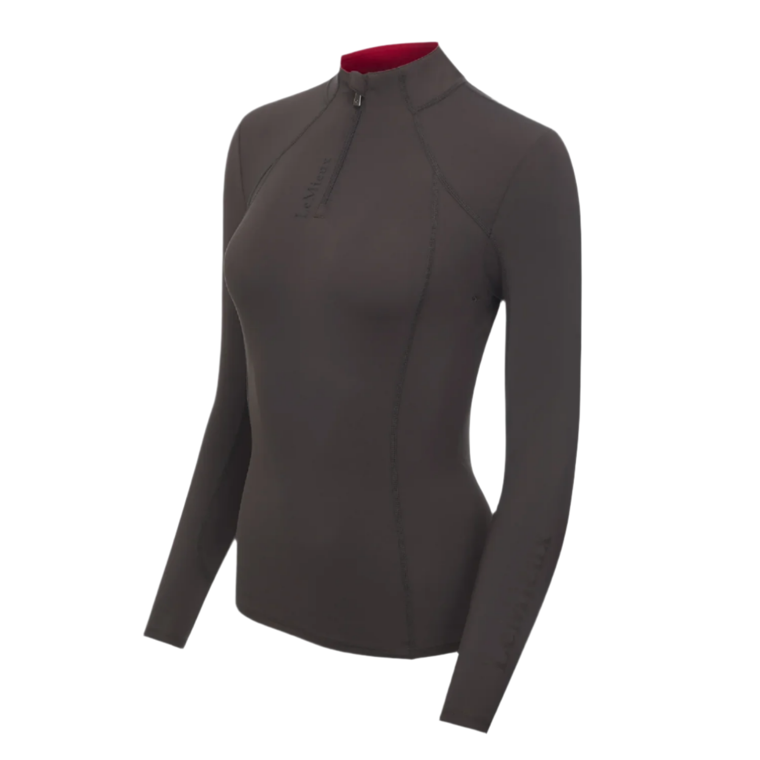 LeMieux Ladies Long Sleeve Classic Base Layer, Cinder