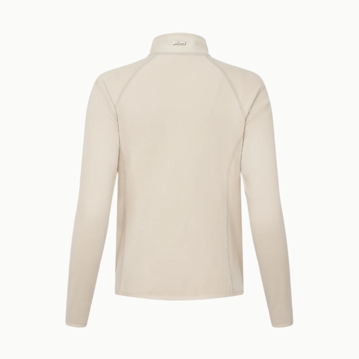 LeMieux Faye Ladies Long Sleeve Full Zip Sweatshirt, Stone