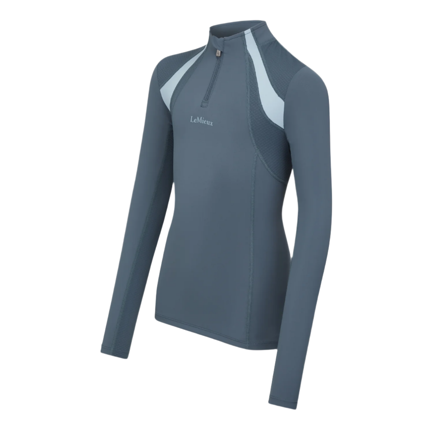 LeMieux Mia Young Rider Mesh Base Layer, Petrol