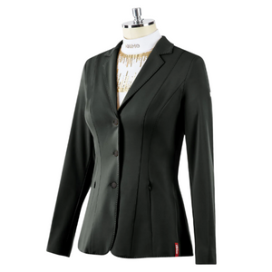 Animo Italia LUD 24W Woman's Show Coat, Bottle Green