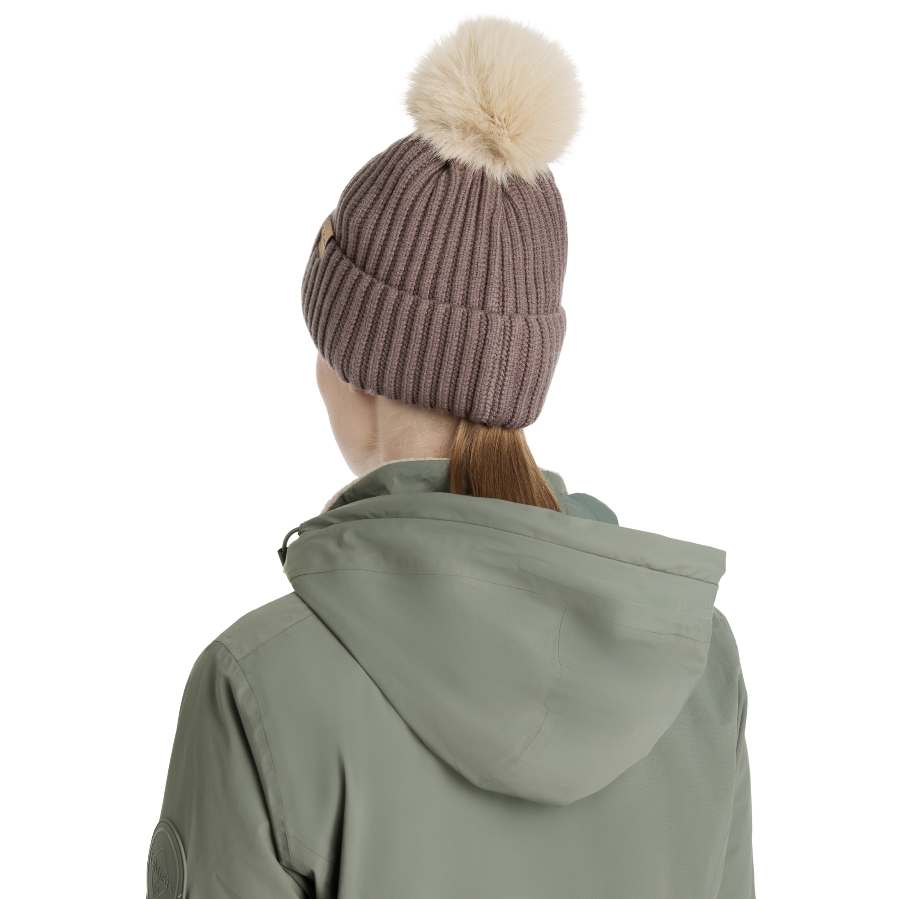 LeMieux Clara Rib Beanie, Walnut