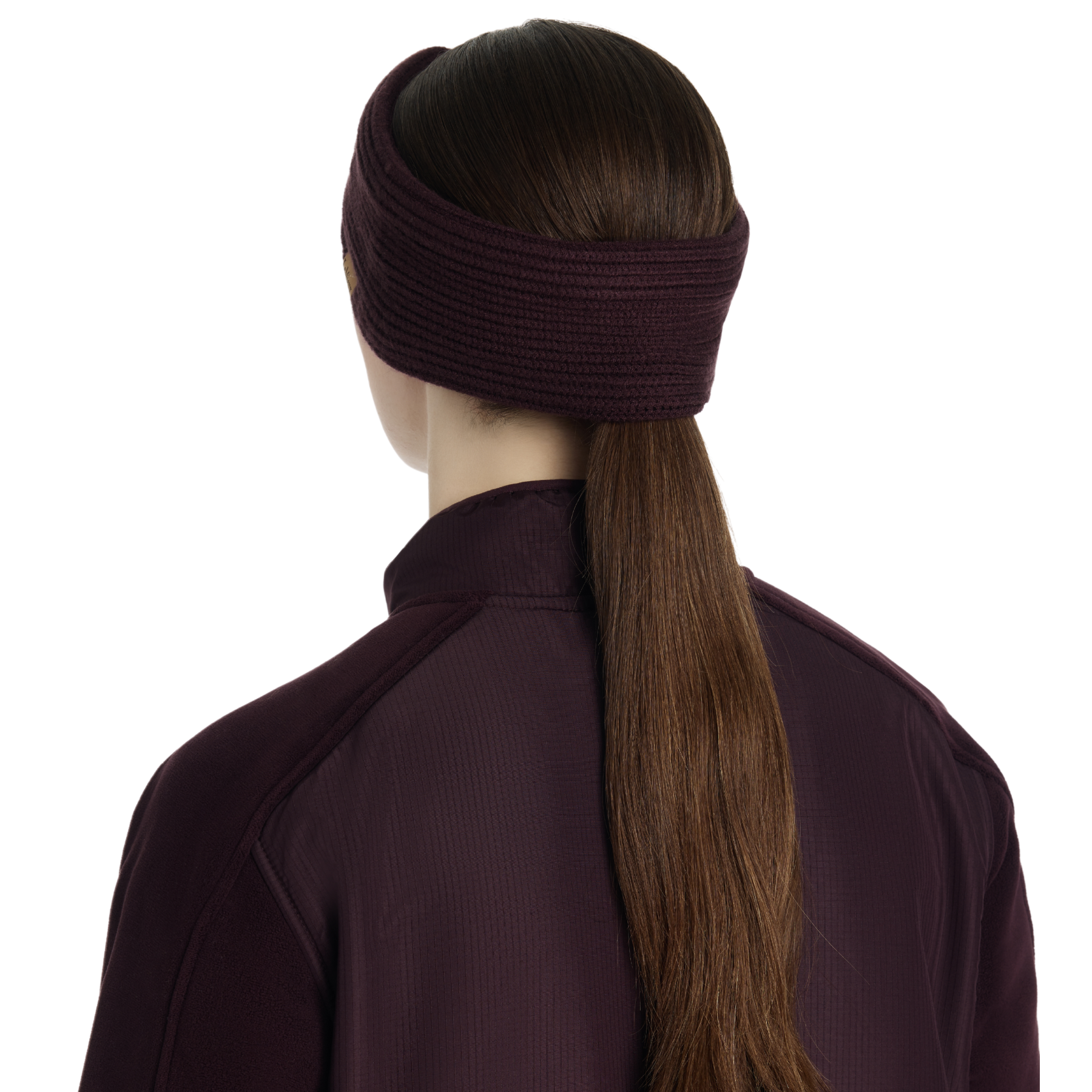 LeMieux Clara Rib Knot Headband, Damson