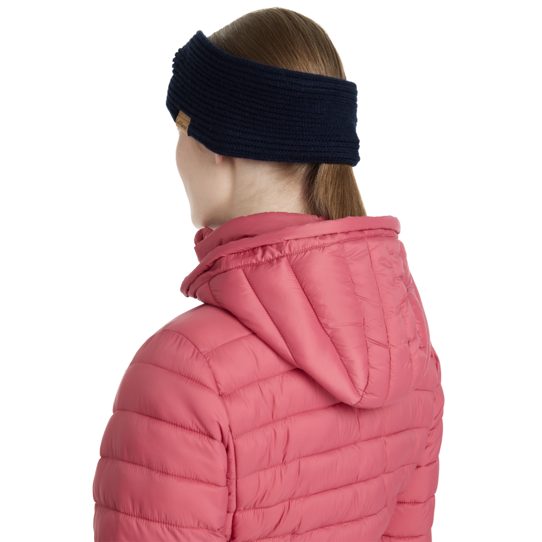 LeMieux Clara Rib Knot Headband, Navy
