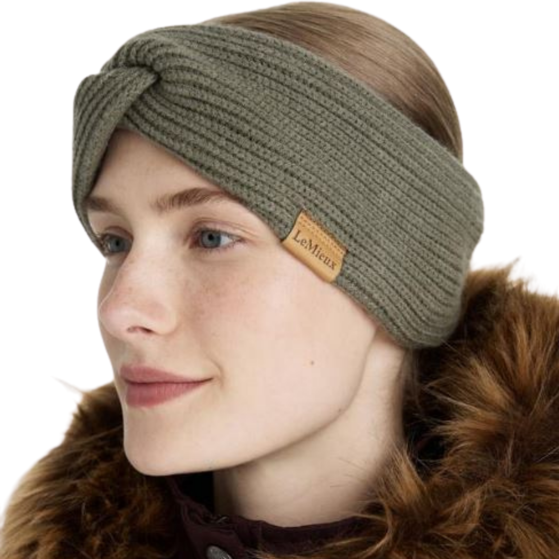 LeMieux Clara Rib Knot Headband, Rosemary