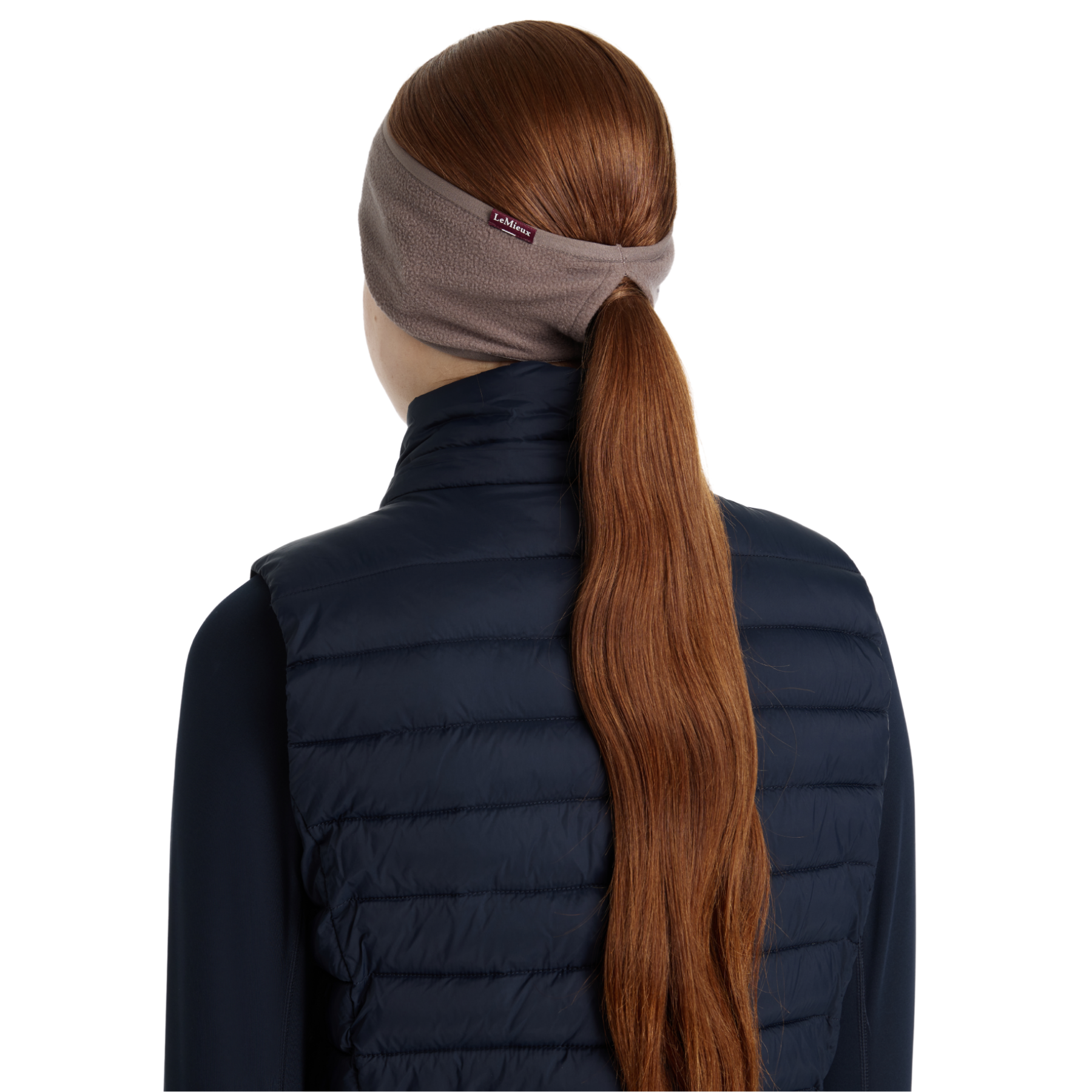 LeMieux Fleece Earwarmer, Walnut
