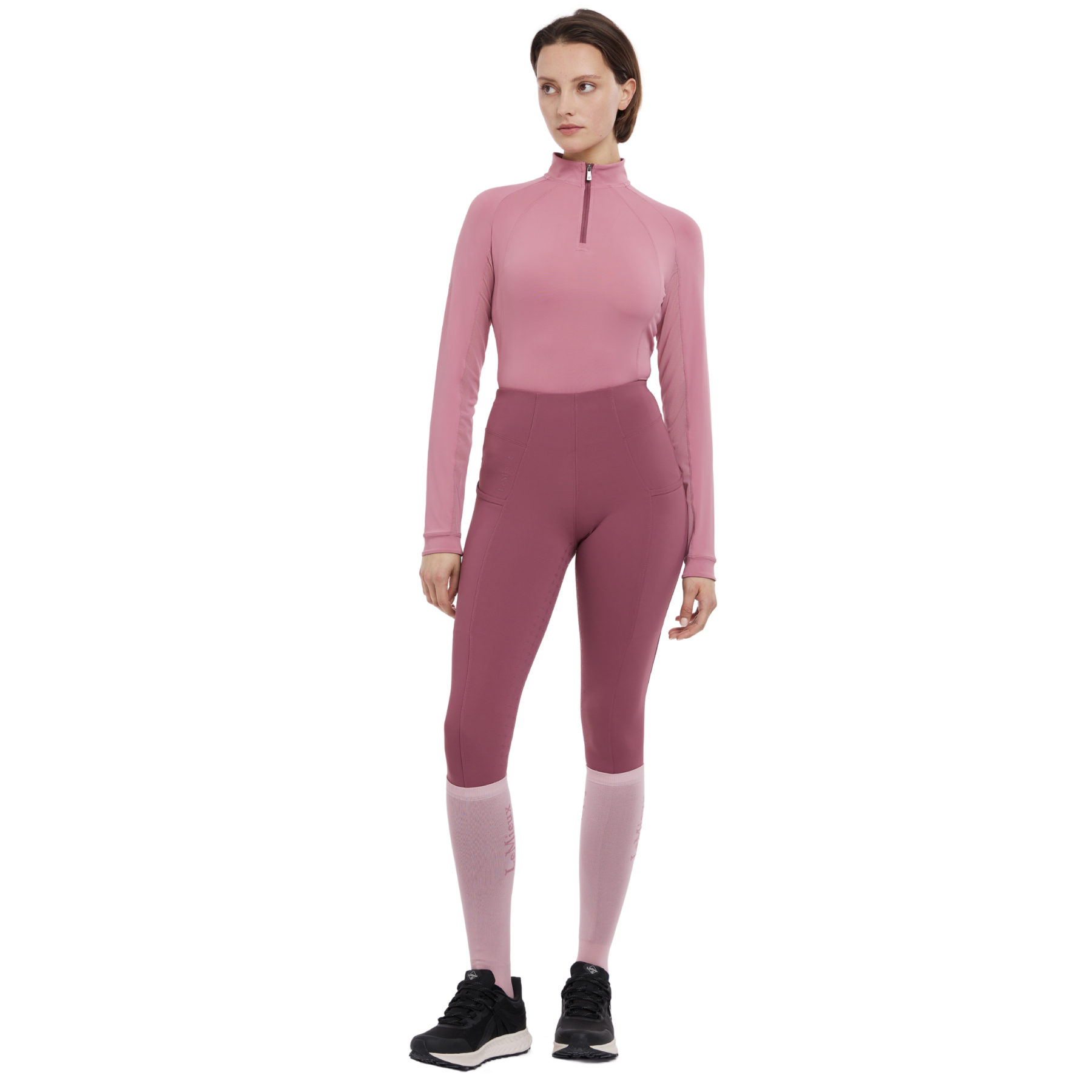 LeMieux Halle Ladies Lightweight Base Layer, Peony