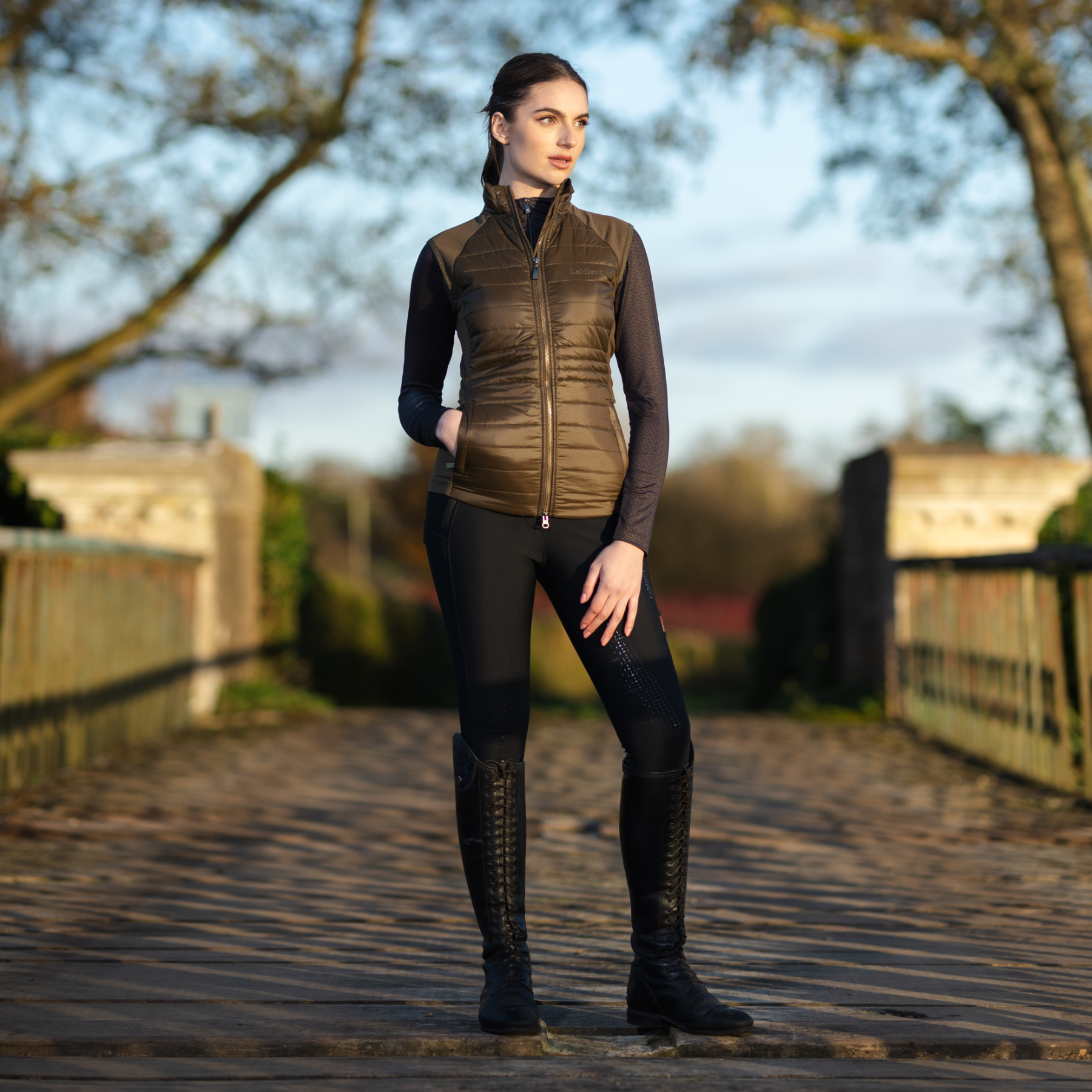 LeMieux Juliette Ladies Vest, Alpine