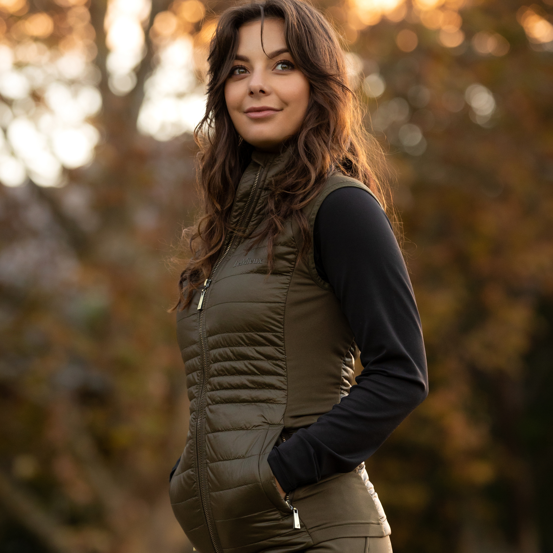 LeMieux Juliette Ladies Vest, Alpine