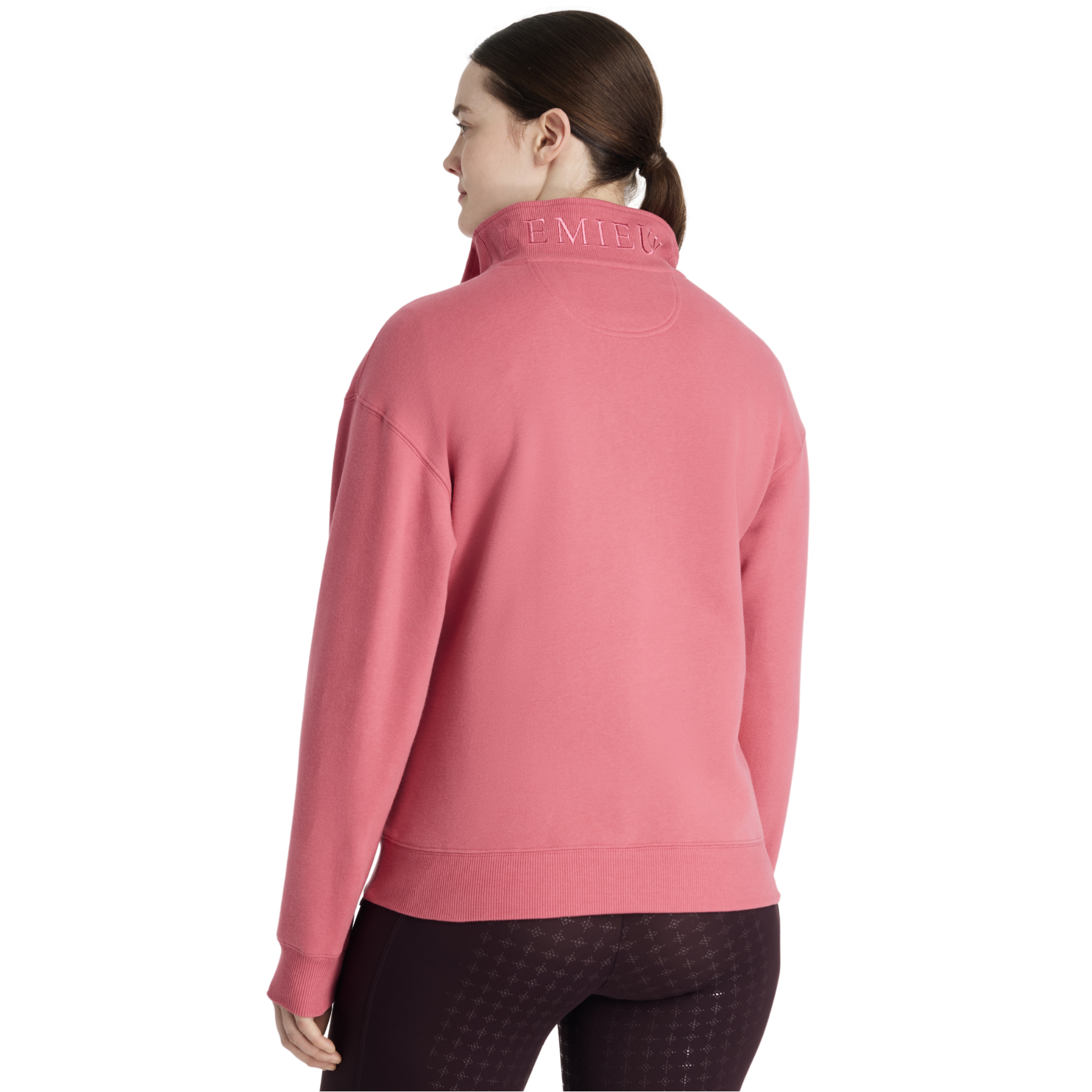 LeMieux Keira Quarter Zip Sweatshirt, Cranberry