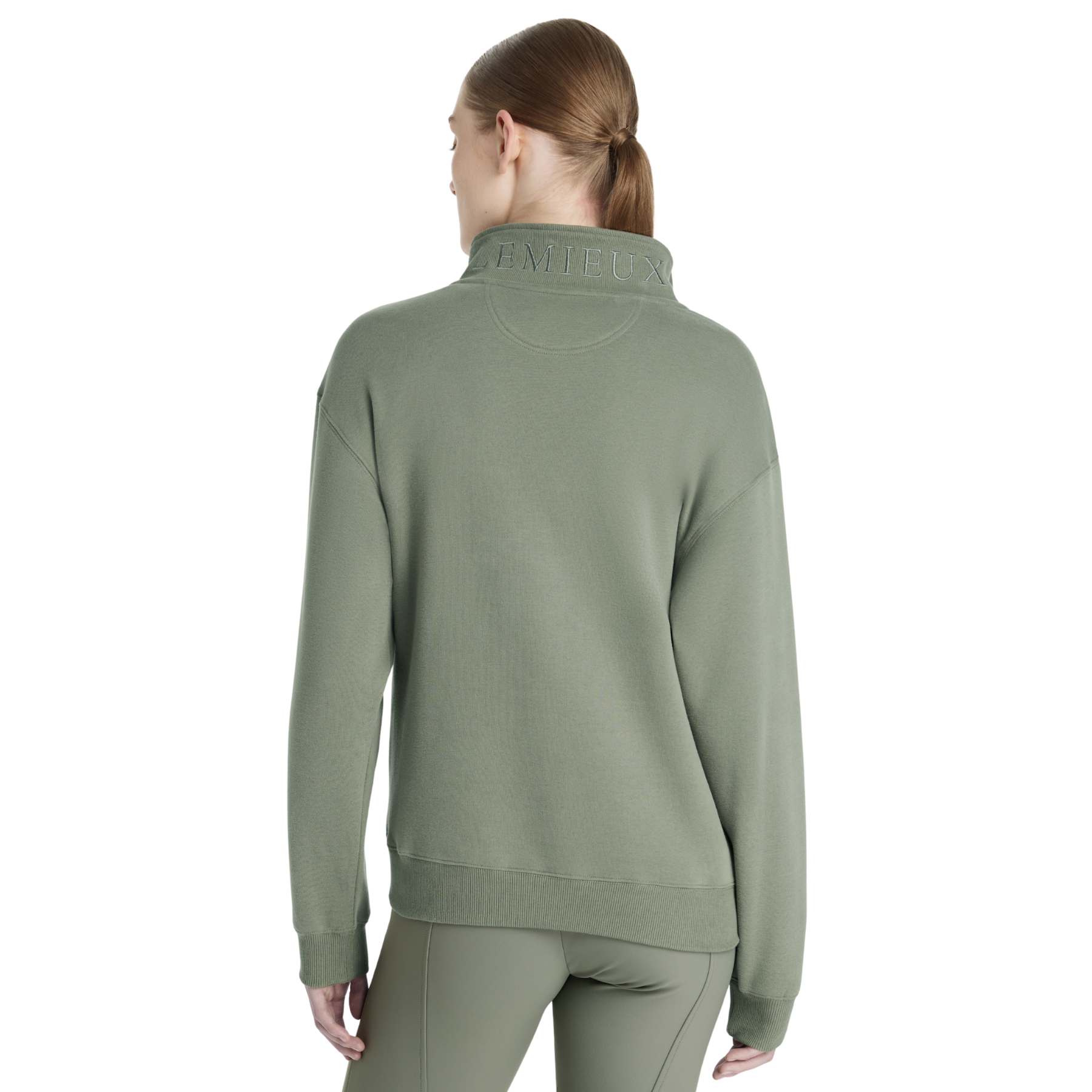 LeMieux Keira Quarter Zip Sweatshirt, Rosemary