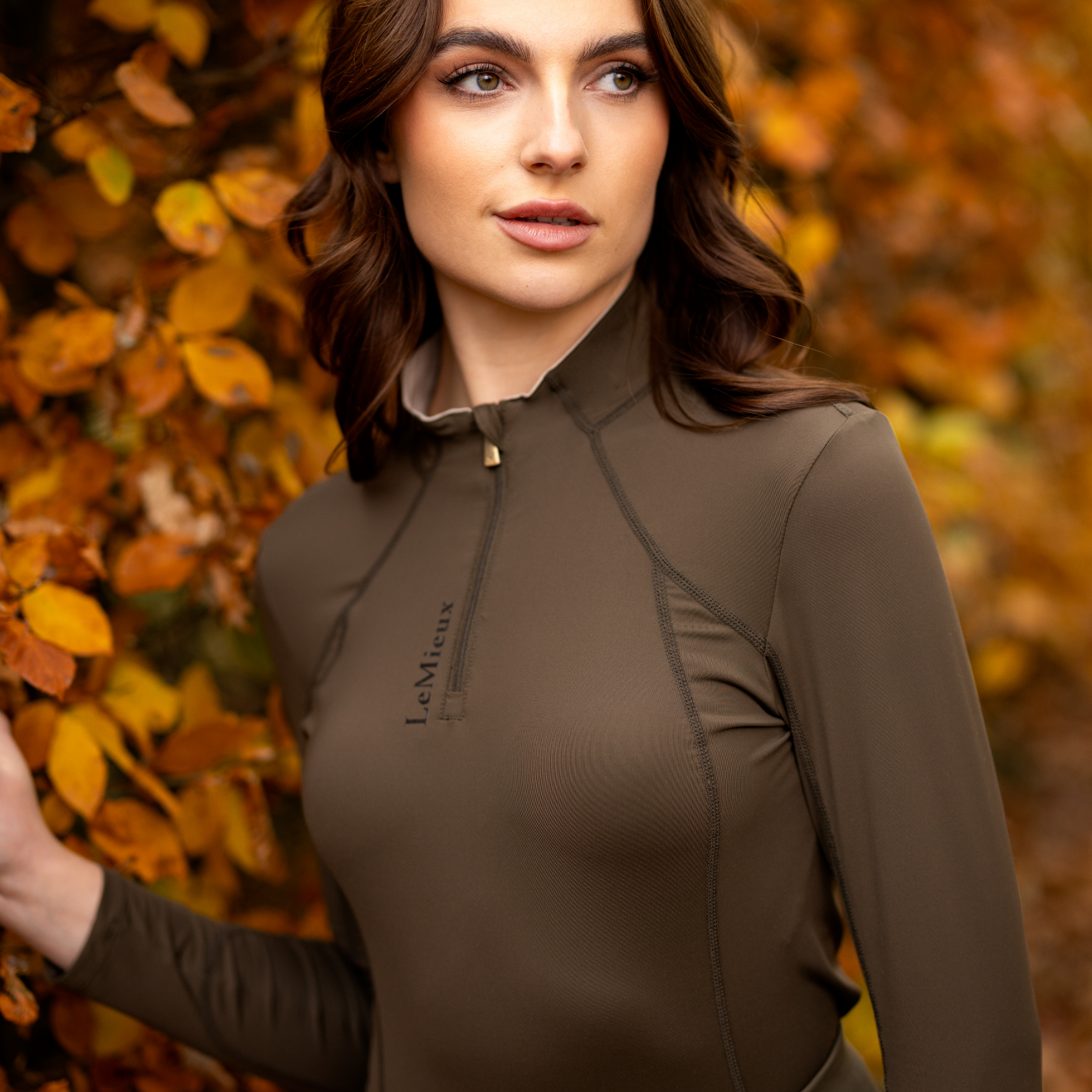 LeMieux Ladies Long Sleeve Classic Base Layer, Alpine