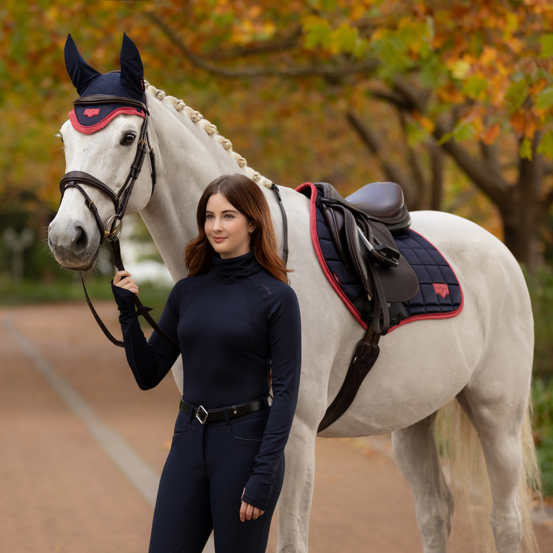 LeMieux Sara Snood Base Layer, Navy