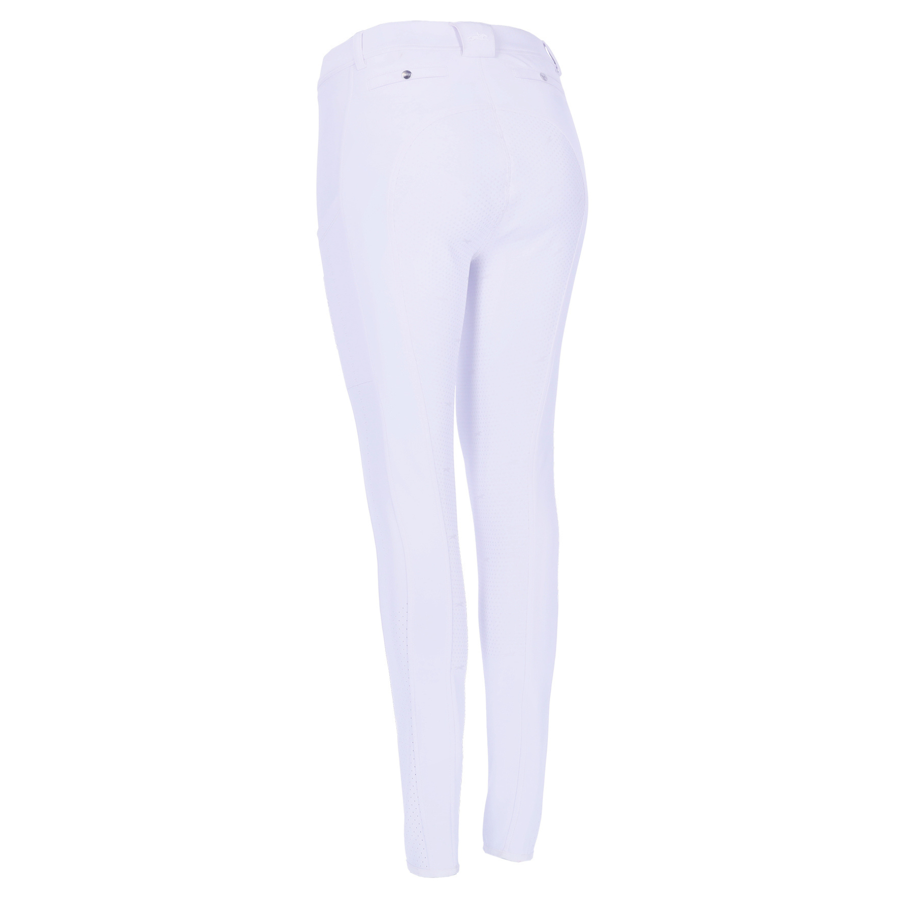 Schockemohle Air Sporty Ladies Full Grip Riding Tights, White