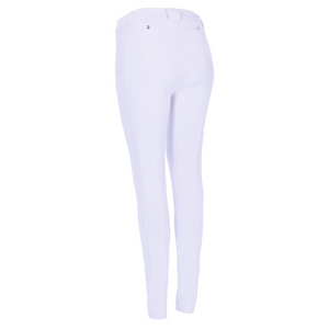 Schockemohle Air Sporty Ladies Full Grip Riding Tights, White