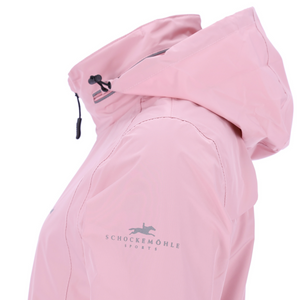 Schockemohle SPLaila Style Ladies Waterproof Lightweight Jacket, Dusty Pink