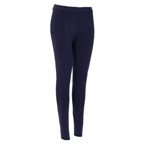 Schockemohle Air Sporty Ladies Full Grip Riding Tights, Navy