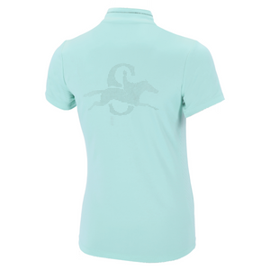 Schockemohle SPPoppy Style Ladies Short Sleeve Training Shirt Equestrian Performance Top