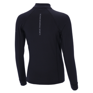 Schockemohle SPWinter Page Style Ladies Long Sleeve Training Shirt, Dark Gray