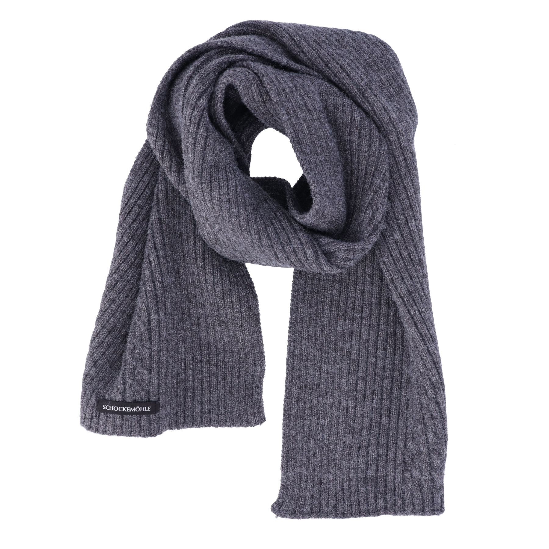 Schockemohle Scarf, Braided Style, Gray