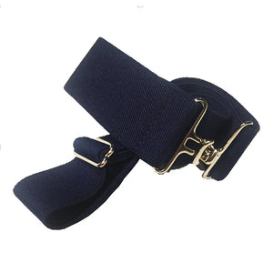 ACE Equestrian Navy, Silver Elastic Belt