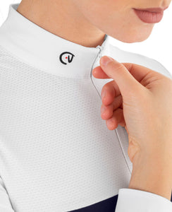 EGO7 Mesh MC Short Sleeve Competition Shirt, Black/White