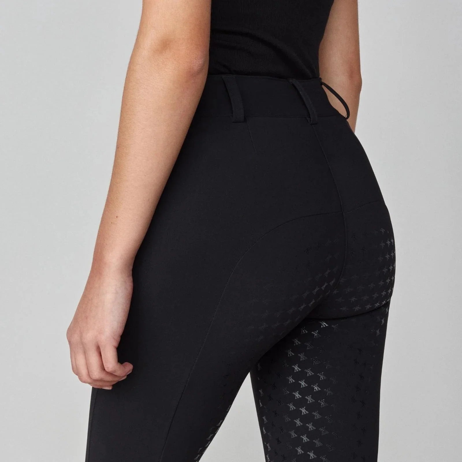 Yagya Ladies Timeless Knee Grip Riding Breeches, Black