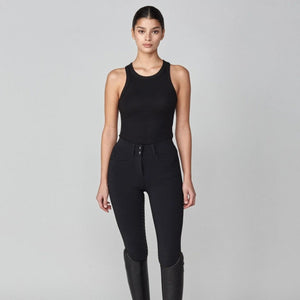 Yagya Ladies Timeless Full Grip Riding Breeches, Black
