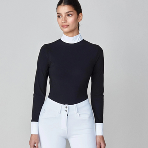 Yagya Ladies Timeless Show Shirt, Black
