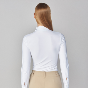Yagya Ladies Timeless Show Shirt, White