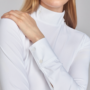 Yagya Ladies Timeless Show Shirt, White