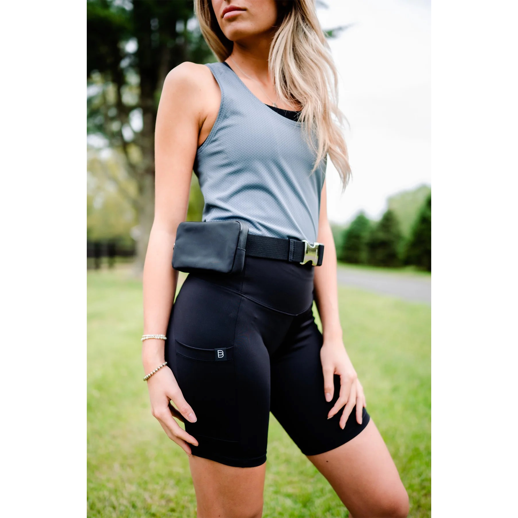 Veltri Sport Eaton Belt Bag, Black