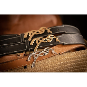 Pénélope Signature Belt, Brandy/Cognac