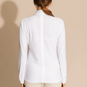 Dada Sport Helios ML Ladies Riding Competition Shirt, White