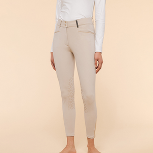 Dada Sport Giovani Grip Knee Grip Breeches, Beige