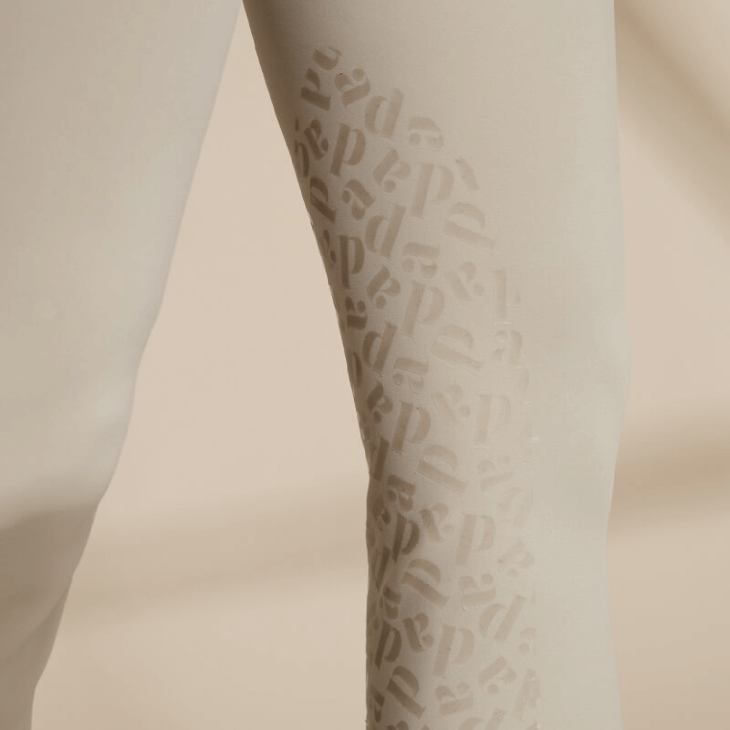 Dada Sport Kit New Ladies Knee Grip Breeches, Beige